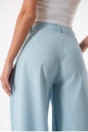 Pantalon palazo de lino para mujer por mayor | fabricante directo