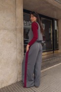 Pantalon Hey! palazo sastrero combinado | somos fabricantes directos