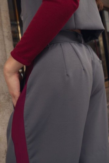 Pantalon Hey! palazo sastrero combinado | somos fabricantes directos