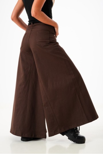 Maxi wide leg gabardina para mujer a precio mayorista | hacemos envío
