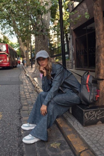 Campera engomada simil jean | venta mayorista | envíos a todo el país