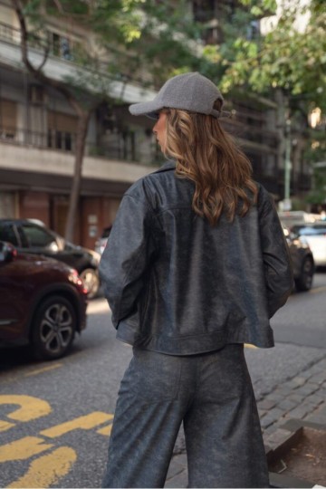 Campera engomada simil jean | venta mayorista | envíos a todo el país