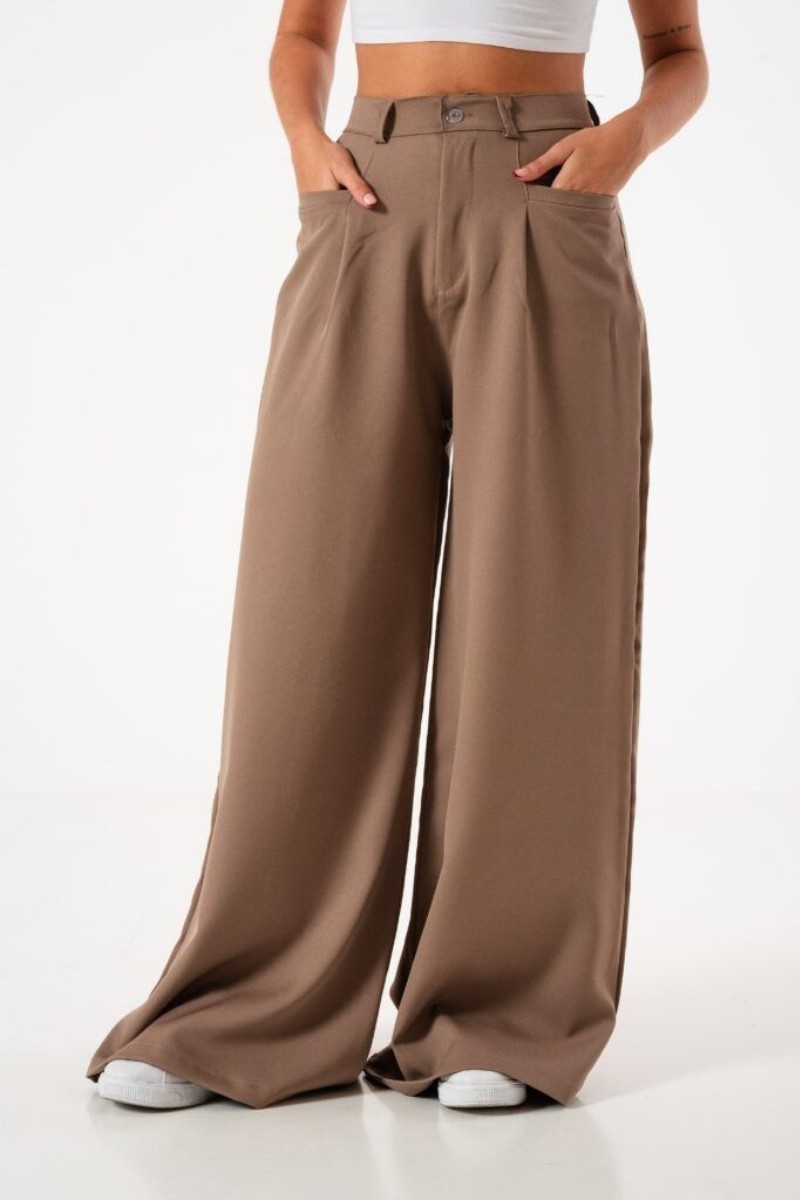 Palazo sastrero bolsillo recto