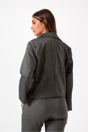 Blazer punto roma forrado