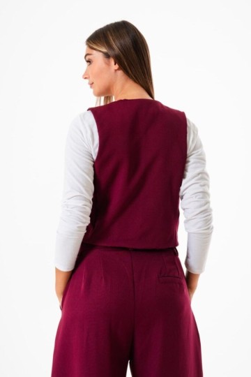 Chaleco sastrero forrado