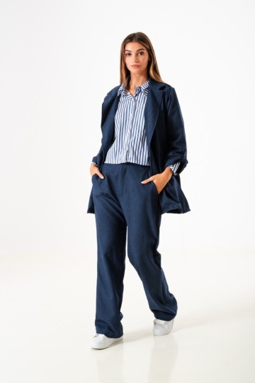 Saco oversize punto roma simil jean