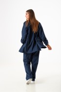 Saco oversize punto roma simil jean