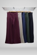 Pantalon maxi palazo sastrero rayado por mayor | Fabricante directo
