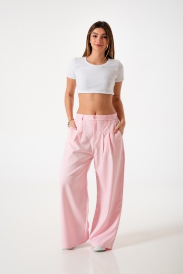 Pantalon palazo doble pinza importado | venta mayorista y minorista