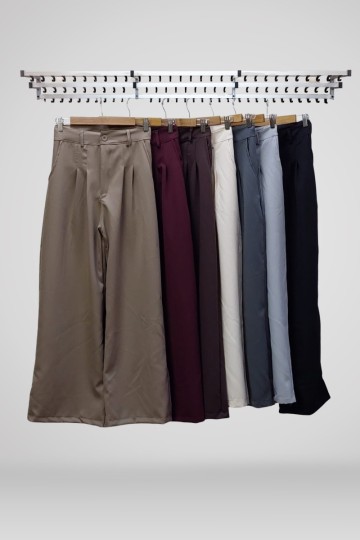 Pantalon palazo doble pinza importado | venta mayorista y minorista