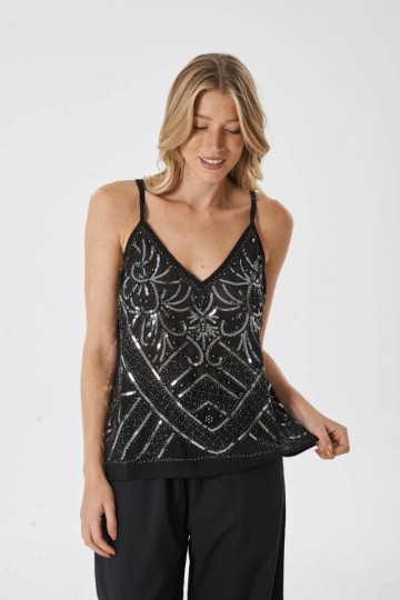 Musculosa lentejuelas