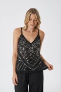 Musculosa lentejuelas