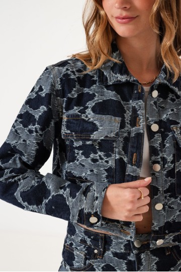 art. ly0059-2 Campera bordada jean