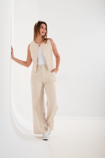 Conjunto de lino sastrero importado por mayor