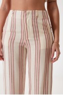 Palazo lino sastrero rayado art. 90528