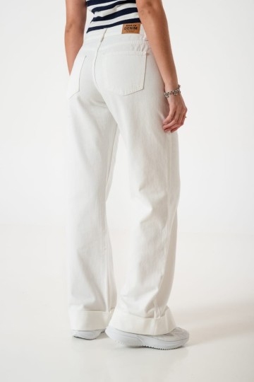 AL-5 Jean wide leg rigido