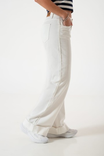 AL-5 Jean wide leg rigido