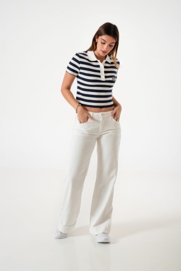 AL-5 Jean wide leg rigido