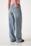 AL- 3 Jean wide leg rigido