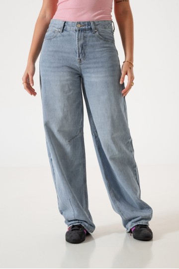 AL- 3 Jean wide leg rigido