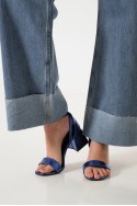 LYFJ820 Jean wide leg rigido botamanga ancha