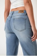LYFJ911 Jean wide leg elastizado