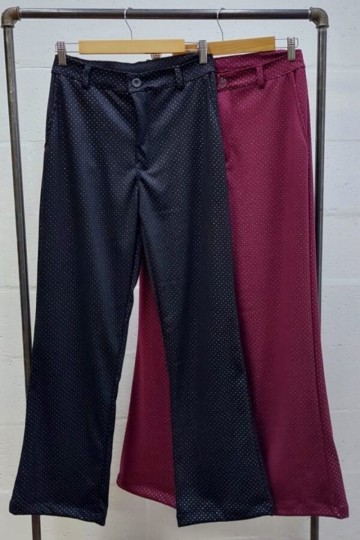 Palazo punto roma con brillo curvy