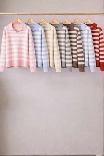 Sweater de bremer rayado por mayor