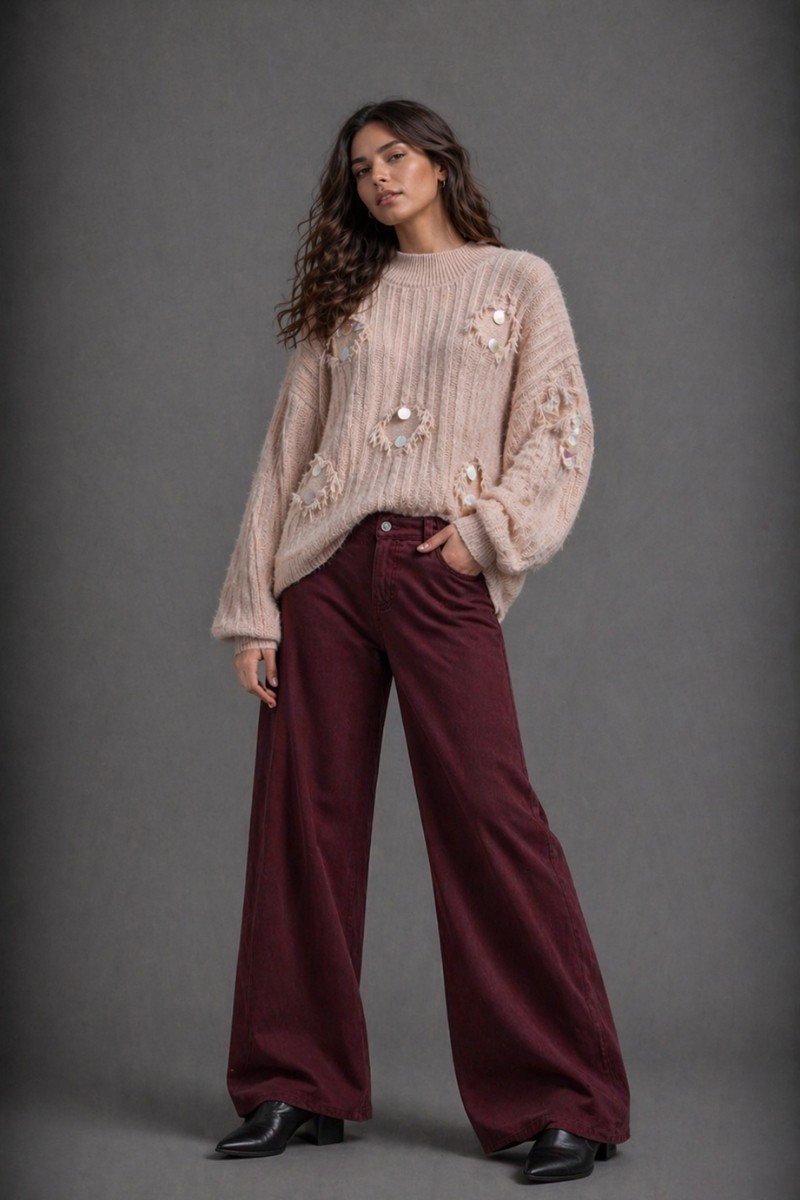 05 SWEATER CON LENTEJUELAS