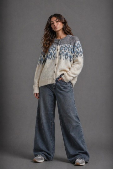 A01 SACO SWEATER con guarda