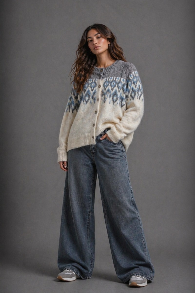 A01 SACO SWEATER con guarda