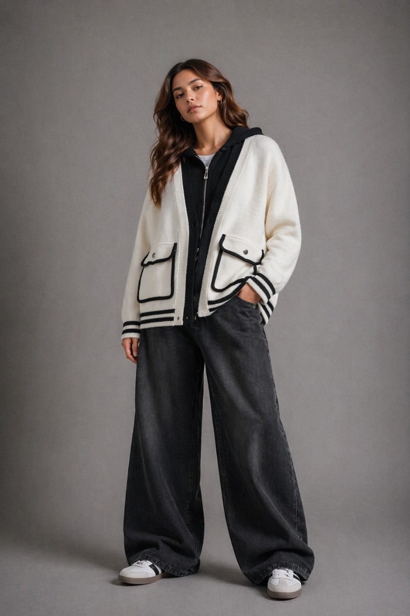 371 SACO / CAMPERA TEJIDO